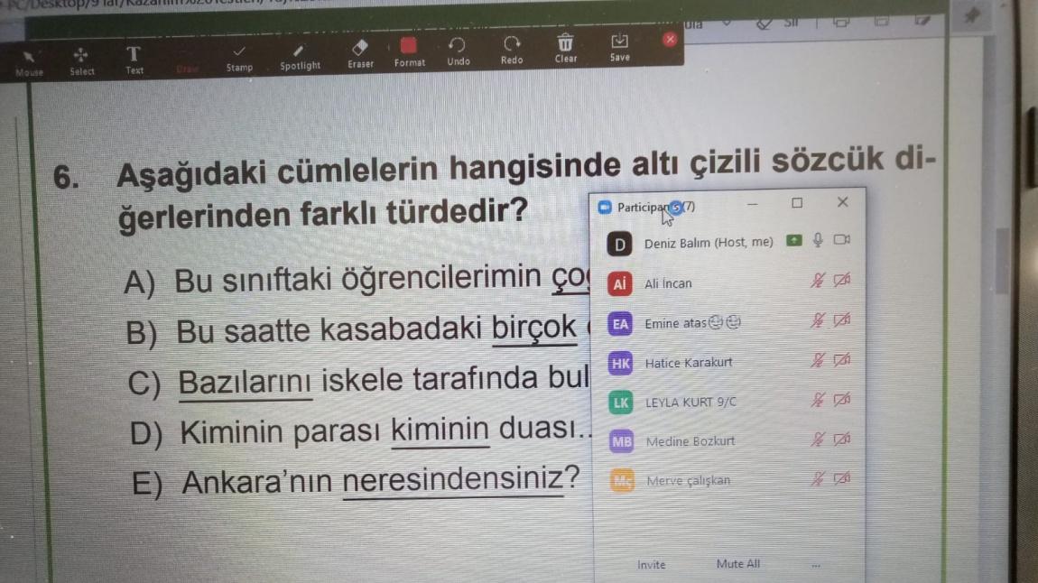 Sozcuk Turleri Soru Cozumu Firat Mesleki Ve Teknik Anadolu Lisesi