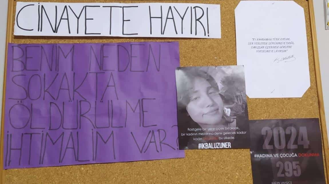 Kadına Yönelik Şiddete Hayır