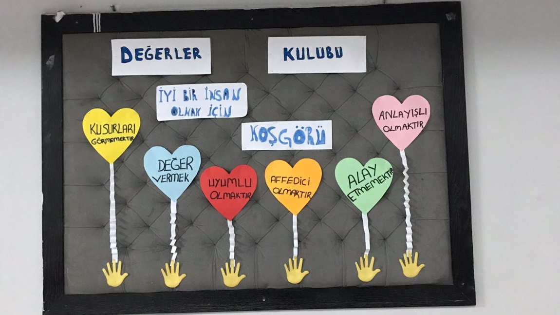 Değerler Kulübümüzün Hoşgörü Çalışması